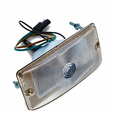 Front Turn Signal Assembly w/Clear Lens | 69-77 Ford Bronco